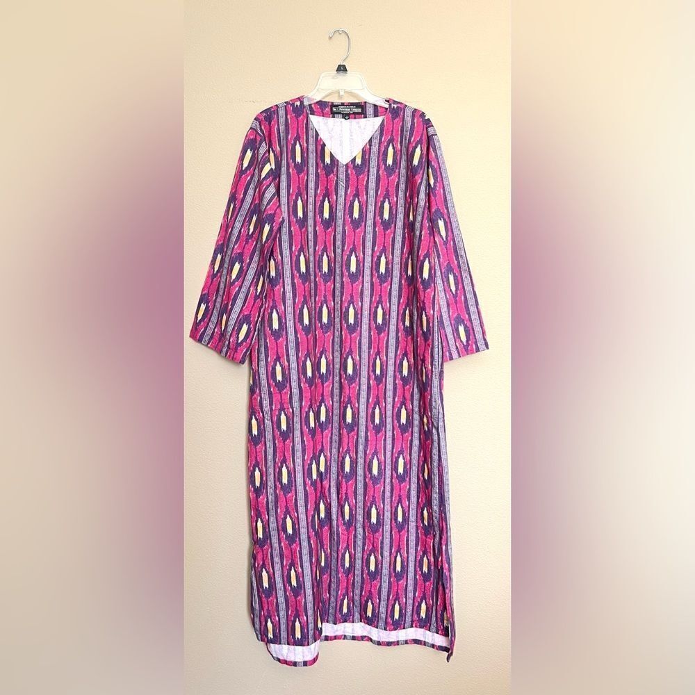 J. Peterman Garam Masala Caftan